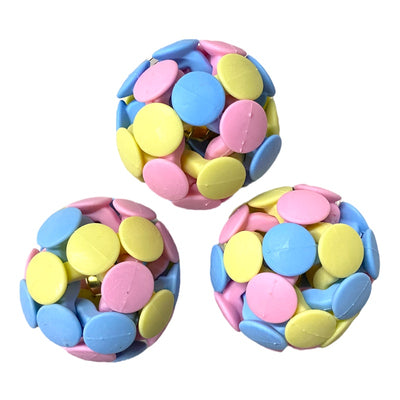 CT1353 1 Pieza Juguete Pelota Campana Colores Para Mascota