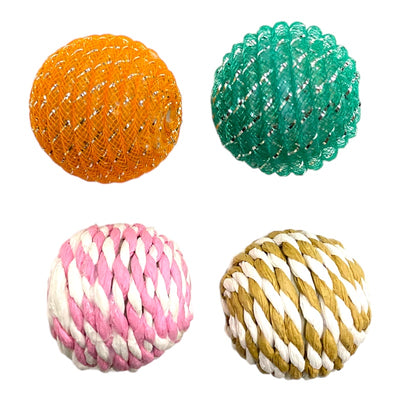 CT6268 4 Piezas De Juguete De Pelotas Para Mascota