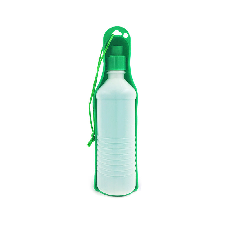 50021 1 Pieza Bebedero Y Botella Dispensador Agua Portátil 250ml