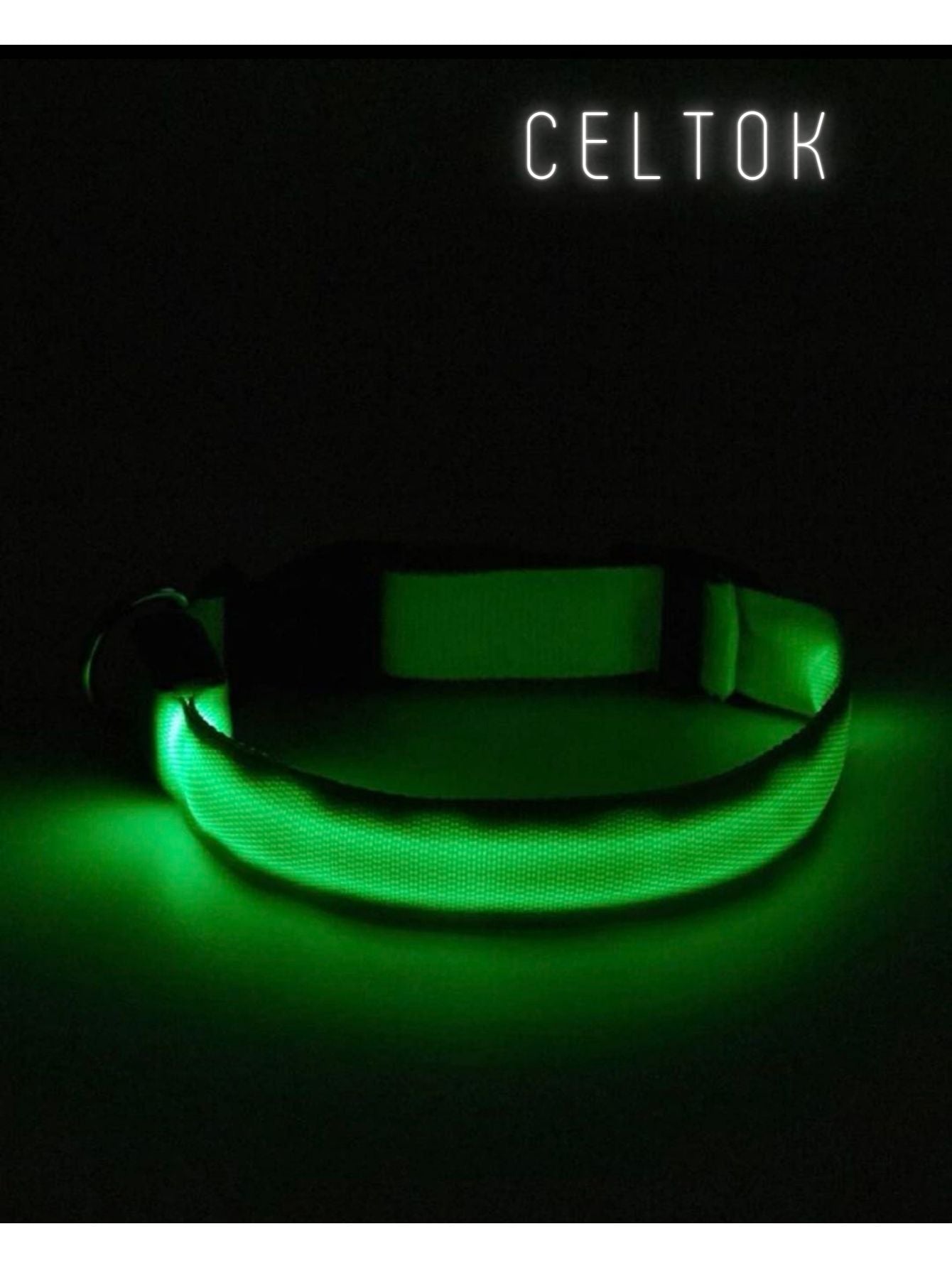 Collar de perro LED iluminación, recargable USB corte ajustable a tamaño  ultra brillante collar de luz resplandeciente – Pecheritas