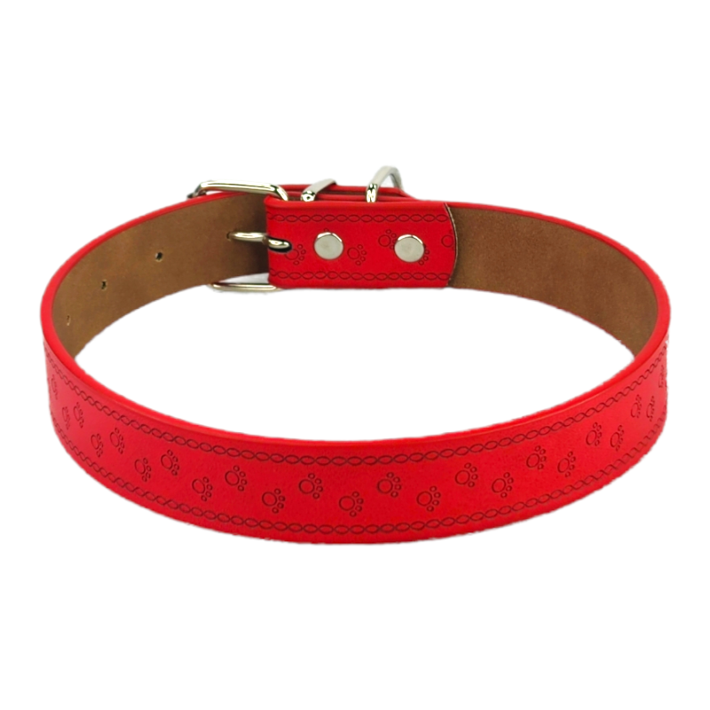 60261 1 Pieza De Collar Para Mascotas Con Diseño De Huella