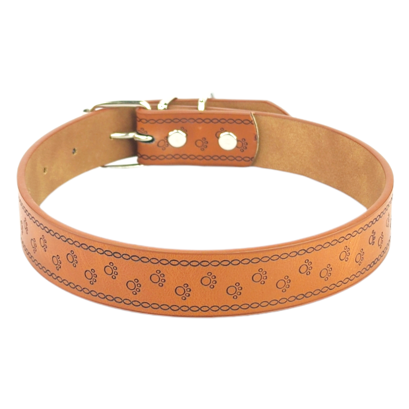 60261 1 Pieza De Collar Para Mascotas Con Diseño De Huella