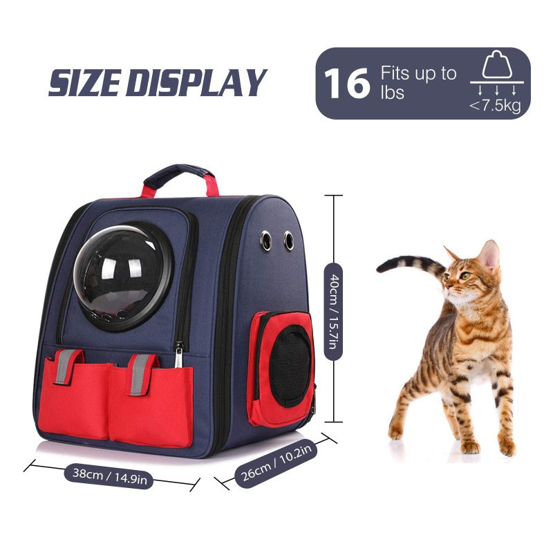 CT7552 1 Pieza De Transportadora Mochila para Mascota