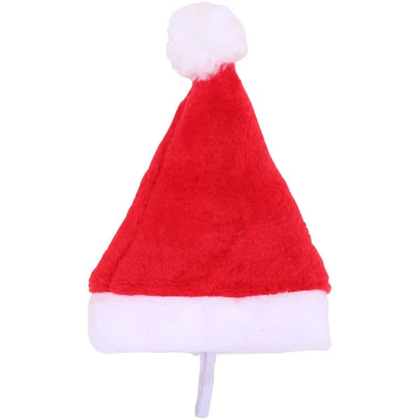 CT7707 1 pieza De Gorro Navideño Corto De Felpa Para Mascotas